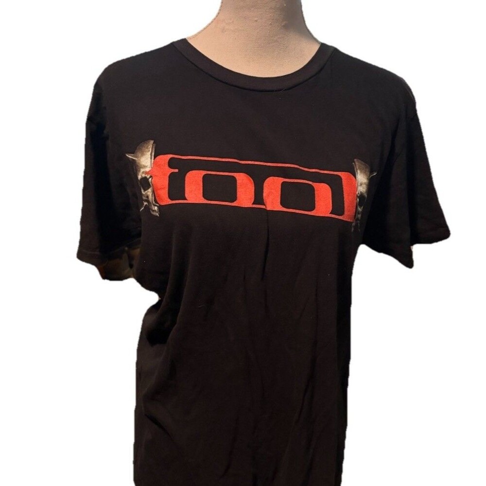 Tool Band Shirt Mens Large Black Los Angeles Band Math Rock Concert Tour 2017